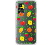 Funda Silicona Antigolpes para Vivo X60 Pro 5G diseño Frutas 01 Dibujos