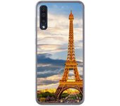 Tumundosmartphone Funda Gel Tpu para Samsung Galaxy A50 / A50s / A30s diseño Paris Dibujos