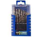 Juego brocas cobalto stein 1 a 10 mm din 338 19 piezas