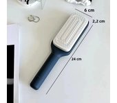 202419-Self Cleaning Hairbrush Women Hair Brush One-key Cleaning Hair Loss Airbag Scalp Massage Comb Anti-Static Hairbrush
