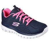 Zapatillas Skechers Graceful-Get Connected para mujer en color azul