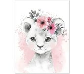 Baby Poster Name Personalized Girl Bedroom Kids Room Decoration Chambre bebe Fille Toile Murale Affiche Cuadros Decor