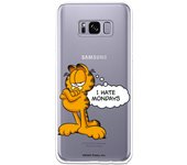 Funda original compatible con Samsung Galaxy S8 - Garfield Hate Mondays