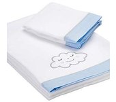 Juego de sábanas franela mini Elefantino - Extra suaves y cálidas para minicuna, con diseño tierno de elefantes, perfectas para el invierno