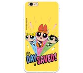 Funda original compatible con iPhone 6 Plus o 6S Plus con un diseño de The Powerpuff Girls Day is Saved con un diseño de TPU MATE