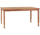 Mesa de Jardín 150x90x75 cm en Teca