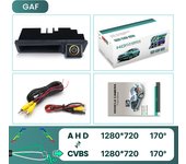 GreenYi 170° AHD 1080P Car Rear View Camera for Audi A3 8P A6 C6 A1 Q7 A4 B7 B6 S5 A6L Q5 Night Vision Reverse Reversing Vehicle