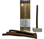 GOLDEN NAG Incienso Dhoop Chandan - Masala Dhoop Sticks - 1 paquete de 10 barritas