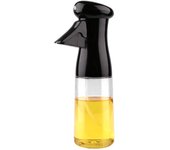 Botella De Aceite De Oliva Para Cocina Transparente Negra Dispensador De Aceite Para Barbacoa Y Fitness Ecológico Plástico