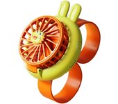 Mini VENTILADOR DE LOS NIÑOS pulsera portátil de carga USB alumno ventilador portátil al Aire Libre Reloj personal
