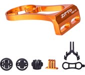 ZTTO Bicycle Computer Mount For Garmin Cateye Bryton GPS GoPro Sports Camera Light Holder Road Bike Handlebar Extension