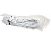 Arcas Cable de Antena para Televisión 3 Metros | Conector en ángulo y Recto | Macho a Hembra