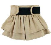 Washable Female Dog Diaper Cute Houndstooth Dress Short Underware Belly Bands Reusable Pet Panties Sanitary Pant Diapers