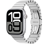 Stainless Steel Strap For Apple Watch 46mm 42mm Ultra 49mm Metal Bracelet Butterfly Buckle For IWatch 10 9 8 7 6 SE Accessories