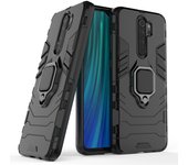 Max Power Digital Funda para móvil Xiaomi Redmi Note 8 Pro Carcasa Magnética con Anillo Imán Antigolpes Resistente Rígida Dura con Soporte [Tecnología de Absorción de Golpes] Perfecta Para Coche y Ver Multimedia Manos Libres