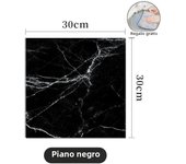 10/30/50PCS Thickened Self-adhesive Decor Wall Sticker Marble Tile Floor Sticker PVC Waterproof Toilet Kitchen Home Floor