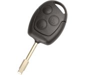 jingyuqin 3 Buttons Replacement Car Key Shell Case Cover For Ford Mondeo Focus 2 3 Festiva Fiesta Transit Remote Key Blade