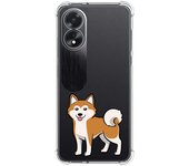 Tumundosmartphone Funda Silicona Antigolpes para Oppo A18 diseño Perros 02 Dibujos
