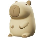 Lámpara de noche Capybara - Lámpara LED recargable por USB - Luz táctil para mesita de noche