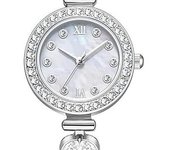 Relojes de mujer Reloj de pulsera casual de pétalos de lujo Reloj de cuarzo de imitación para mujer