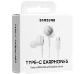 SAMSUNG Auriculares cable tipo C USB C Manos libres Tuned by AKG EO-IC100 originales Blanco ⋆ Envío desde España ⋆ Sonido nítido y graves potentes ⋆ Cómodos para uso prolongado ⋆ Ideal para música y llamadas