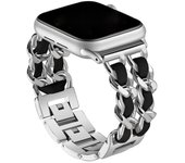 Luxury Women's Stainless Watch Band for Apple Watch 49mm 45mmm 44mm 42mm 41mm Fashion Bracelet for Iwatch SE Ultra 9 7 8 5 6 4 3