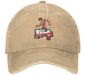 Vintage Washed Japanese Anime Baki Hanma Baseball Cap Men Women Hat Snapback Manga Casquette