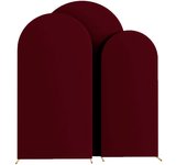 Wedding Arch Cover  Arch Backdrop Cover Spandex Fitted Arch Cover for Wedding Birthday Festival Party （Without Shelf）