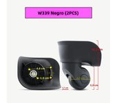 Compatible With Samsonite A07 Trolley Case Replacement Detachable Universal Wheel New Upgrade Materials Leather Case Pulley