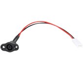 2pcs/Set Electric Scooter Power Charger Cord Cable+Charging Port Plug Cover for Xiaomi M365 Scooter Accessories