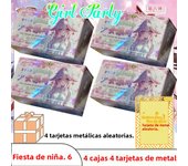 New Girl Party 6 Collection Cards The Charm Of Goddess Waifu CCG Card Swimsuit Bikini Booster Box Doujin Toys And Hobby Gift