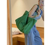 Bolso de lona informal para mujer, bolso de mano de moda de verano, bolso de gran capacidad, bolso de verano