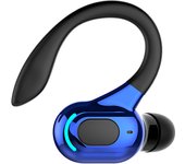 Bluetooth 5.2 Earphone Waterproof Wireless Headphones with Mic Mini Ear Hooks HiFi Stereo Music Earbuds for Phone