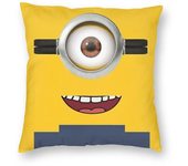 S-Minions Cute Cartoon Gru Pillowcase Soft Polyester Cushion Cover Decor Banana Pillow Case Cover Bed Wholesale 40X40cm