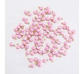 10/30/50pcs 6mm Enamel Evil Eye Beads Charm Stainless Steel DIY Craft  Charms Pendants for Jewelry Making DIY Bracelet Necklace