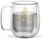 Taza de cristal de doble pared de Mickey Mouse con 290 ml Stor 2737
