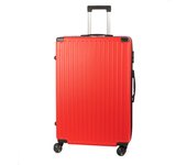 DAM Maleta gran volumen trolley rígida ultraligera, de ABS de alta resistencia con esquinas reforzadas. Cerradura numérica y 4 ruedas dobles extraíbles y giratorias 360°.  51x30x77Cm