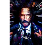 2023 New Movie John Wick Chapter 4 Series Film Keanu Reeves Poster Canvas Painting Wall Art Pictures Home Cinema Decor