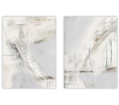 Set de 2 cuadros calidad premium con marco de madera - 30x40 cm o 50x70 cm - POSTER LAB