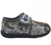 Zapatillas de Casa Niño Zapy AH78028  Slippers de Fútbol para Niños  Diseño Divertido  Fieltro Grueso  Suela Antideslizante  Comodidad y Seguridad  Ideal para los Futuros Cracks del Balón