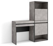 Skraut Home - Zapatero - Armario para zapatos y botas - organizador de zapatos - 130x35x145 cm - Dormitorio - habitación - Tocador - Estilo Moderno