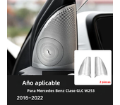 Car Door Audio Cover Speaker Decor Loudspeaker Trim Interior Accessories For Mercedes Benz W205 W213 X253 GLC C E Class E200