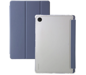 For Samsung Tab A9 Plus Case Leather Clear Hard Back Stand Cover For Galaxy Tab A9 8.7 A9 Plus A8 S6 Lite Case with Pen Holder