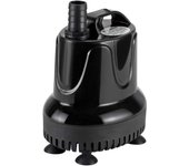 Bomba de agua para acuario de 25 W, bomba de agua sumergible silenciosa de 1200 L/H, para fuente, estanque, jardín (negro)