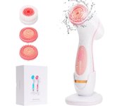 Cepillo Facial Eléctrico 3 en 1 - Limpieza Profunda, Masaje & Exfoliación