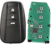 Jingyuqin Remote Full Car Key Fob For Toyota Corolla 2019 2020 2021 2022 2/3/4 Button Smart B2U2K2R 8990H-02050 4A Chip 433MHZ