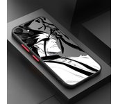 Bleach Anime Cool Cartoon For Samsung Galaxy S24 S23 S22 S21 S20 Ultra Plus FE Note 20 5G Frosted Translucent Phone Case