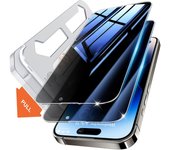 Protector de pantalla de Vidrio Templado de privacidad para iPhone 14 Pro Max (6,7 pulgadas), compatible con Face ID (1 Unidad)