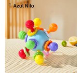 Manhattan Round Ball Soft Silicone Hand Grab Ball Rattle Infantil Chewable Toddler Teeth Soothing Baby Sensory Toy Newborn Gift