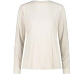 Camiseta de Manga Larga Campagnolo  para mujer en color blanco
